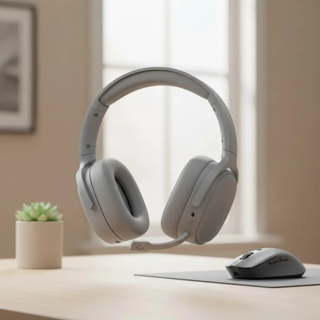 Corsair gaming headset with RGB lighting