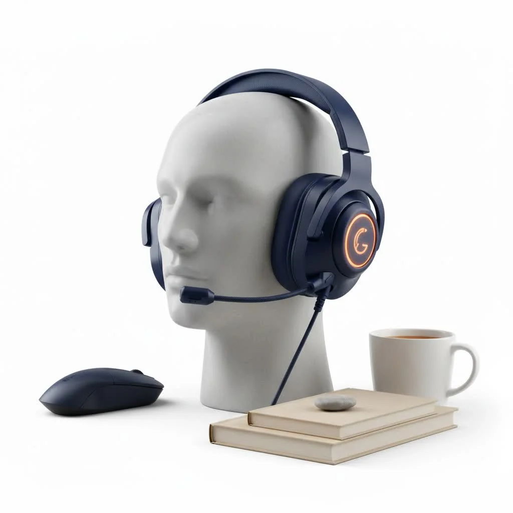 Gamer wearing a comfortable <a href=