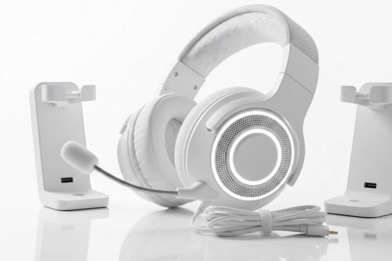 White Gaming Headset: The Ultimate Blend of Style and Sonic Precision